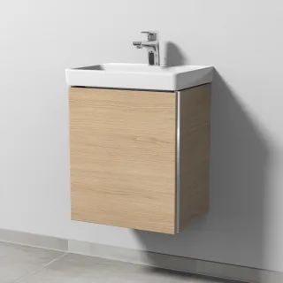 Sanipa 3way Waschtischunterbau zu Villeroy & Boch Avento Waschtisch mit 1 Tür, Eiche-Nordic BR61848