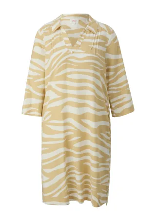 s.Oliver - Kleid beige - Gr. - 38