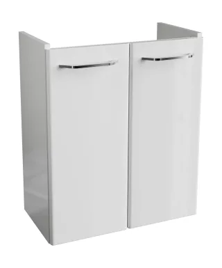 Fackelmann MILANO Waschtischunterschrank 52x61x27,5 Weiß 2T, 84333 84333