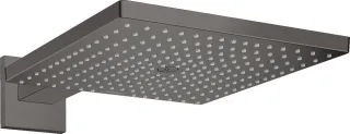 Hansgrohe Kopfbrause Raindance E 300 1jet m.Brausearm 390mm Brushed Black, 26238340 26238340