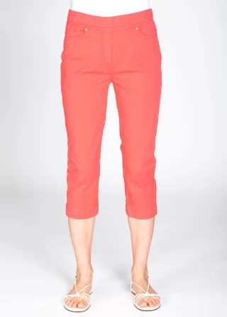 CLARINA - Caprihose geranie - Gr. - 46