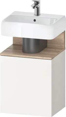 Duravit Qatego Waschtischunterbau wandhängend Weiß Supermatt 440x350x645 mm - QA4076R55840000 QA4076R55840000