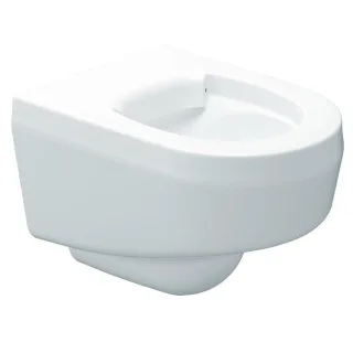 KWC Aquarotter T-WC, GFK, wandh., Hw.-Mont., weiß, Sitzfl. weiß, 400x370x510 mm, 2030039303 2030039303