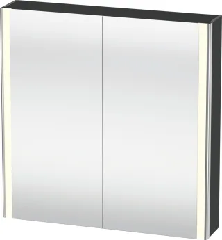Duravit XSquare Spiegelschrank Graphit 800x155x800 mm - XS7112049491000 XS7112049491000