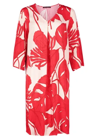 Betty Barclay - Sommerkleid rot - Gr. - 46