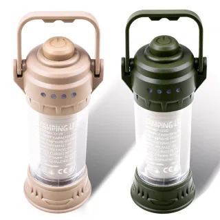 BIKIGHT LY25 LED Camping Lantern Flashlight 6 Modes 1500mAh 18650 Battery USB-C Rechargeable Waterproof Design Portable