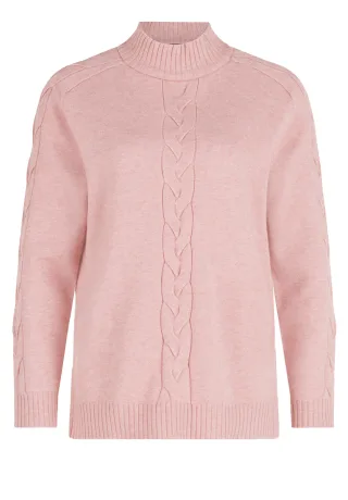 Betty Barclay - Strickpullover pale mauve melange - Gr. - 46