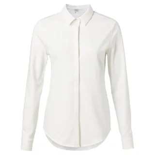 Yaya - Bluse mit versteckter Knopfleiste beige - Gr. - 42