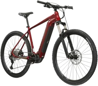 Kross "E-MTB Level Boost 2.0 29 Zoll rot" 11 Gang Shimano DEORE M5100 Schaltwerk Kettenschaltung Mittelmotor 250 W Pedelec, Elektrofahrrad für Damen und Herren, MTB