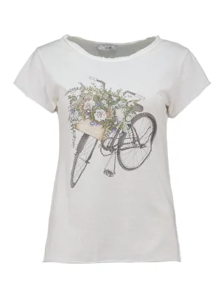 HaILYS - SS C TP Sv44enja 8663 lblue flower bike - Gr. - S
