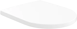 Villeroy & Boch WC-Sitz Subway 3.0 374x438x42mm Oval SoftClosing QuickRelease Pure Black 8M42S1R7
