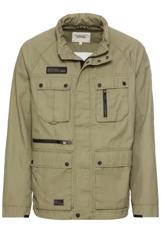 camel active - Fieldjacket aus reiner Baumwolle dusty khaki - Gr. - 60