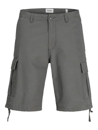 JACK&JONES - JPSTCOLE BARKLEY CARGO SHORTS MID SN Castlerock - Gr. - XXL