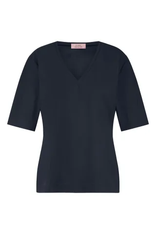 Studio Anneloes - Roller shirt dark blue - Gr. - XS