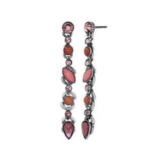 konplott - Ohrstecker - Little Colour Dance pink/silver