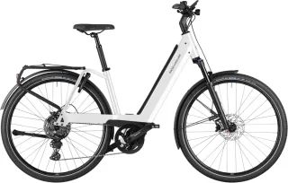 Damen E-Bike  Riese & Müller Nevo4 Touring weiß (Rahmenhöhe: 56 cm | Körpergröße 180 - 195 cm / Option Akkukapazität: 625Wh smart)