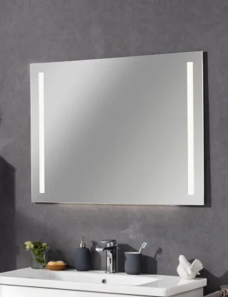 Fackelmann Spiegel MIR 100x75x2 2xLED LINEAR Light, 84515 84515