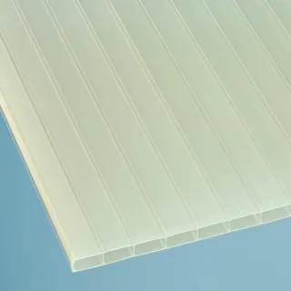 Acryl Doppelstegplatte | 16 mm | Climablue | Breite 980 mm