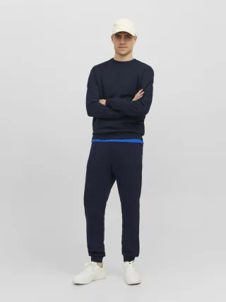 JACK&JONES - JPSTGORDON BRADLEY SWEAT PANT NOOS navy blazer - Gr. - M