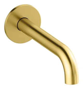 Damixa Badewanne Auslauf 180 mm, Messing gebürstet PVD, 484837900 484837900