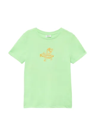 s.Oliver - T-Shirt grün - Gr. - 116/122