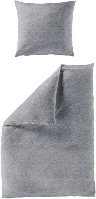 BIERBAUM Bettwäsche "Chic Uni" 3 Stk. Schickes Unidesign: Modern und elegant für jedes Schlafzimmer