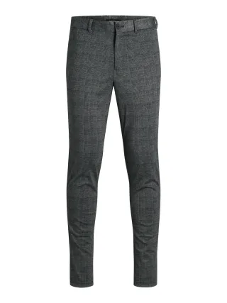 JACK&JONES - JPSTMARCO JJPHIL NOR DG CHECK NOOS dark grey - Gr. - 30/34