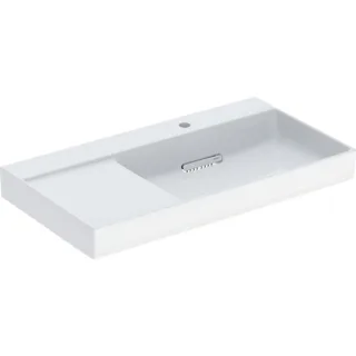 Geberit ONE Waschtisch 90x48,4cm, Abgang horizontal, Ablage links 505043001