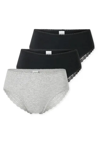 SCHIESSER - 3PACK Brazilian sortiert 2 - Gr. - 44