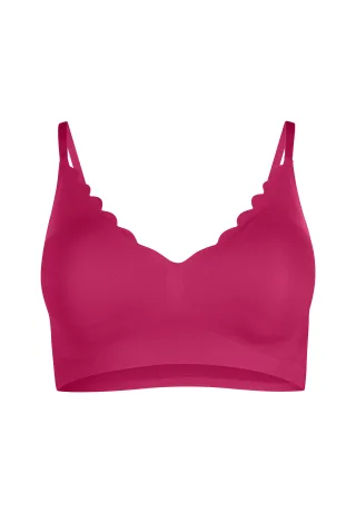 SKINY - SKINY Damen Bustier herausn. Pads Micro Essentials sangria - Gr. - 38