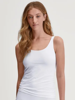 CALIDA - WOMEN Tank top white - Gr. - L