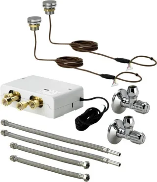 Viega Armatur Multiplex Trio E 6146.2 in Messing verchromt 682972