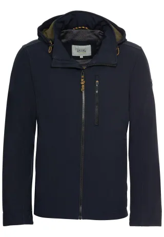 camel active - Softshell-Jacke mit abnehmbarer Kapuze night blue - Gr. - 98