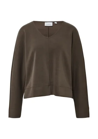 comma - Sweatshirt braun - Gr. - 46