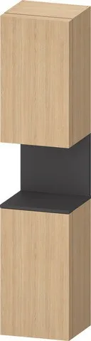 Duravit Qatego Hochschrank Natur Eiche Matt 400x360x1760 mm - QA1346L49300010 QA1346L49300010