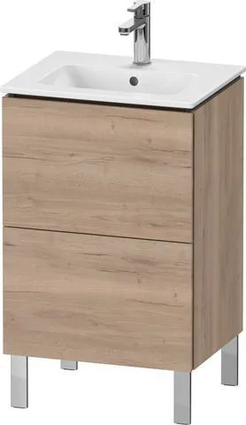 Duravit L-Cube Waschtischunterschrank bodenstehend Cp 520x421x704 Az 2 Ei LC667105555