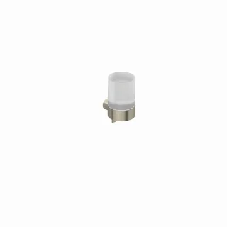 Kludi VELA R Glas-Seifenspender Stainless Brushed Nickel PVD, 58976N5 58976N5