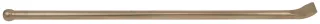 KS Tools BRONZEplus Brechstange mit Schneide und Kugel - 963.9745