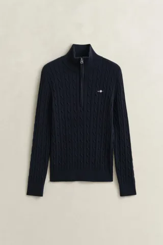 GANT - Zopfstrick Troyer evening blue - Gr. - S