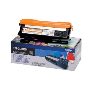 Original TN328BK BROTHER HL Toner black 6000