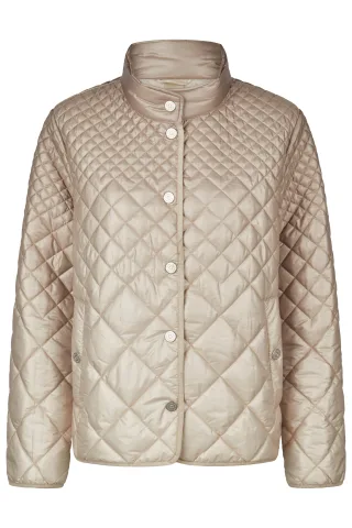 Barbara Lebek - Sandwich-Steppjacke sand/camel - Gr. - 42