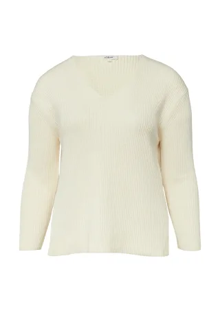 s.Oliver - Strickpullover beige - Gr. - 46
