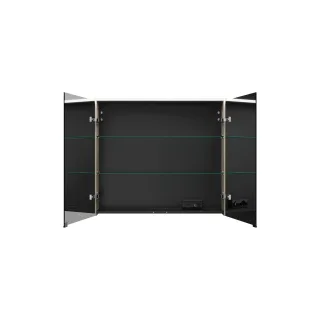 Burgbad Spiegelschrank Eqio 800x900x170 Eiche Dekor Flanelle, SPGS090F2632 SPGS090F2632