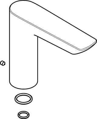 Hansgrohe Auslauf Talis E 3-Loch Waschtischarmatur chrom, 92785000 92785000