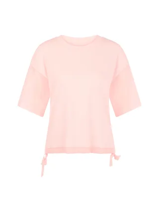 Marc Cain Sports - T-Shirt im Materialmix rosewater new - Gr. - 38