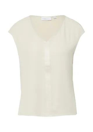 comma - T-Shirt beige - Gr. - 34
