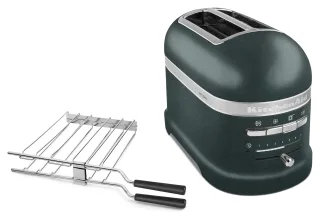 KitchenAid Toaster "5KMT2204EPP Pebbled Palm" 2 kurze Schlitze für 2 Scheiben 1250 W mit Sandwichzange