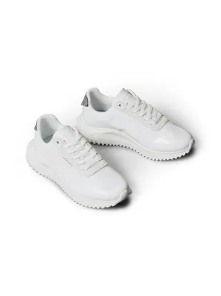 Calvin Klein Jeans Sneaker "EVA RUNNER LACE UP MAT MIX" Halbschuh, Freizeitschuh, Schnürschuh mit leichter Profilsohle