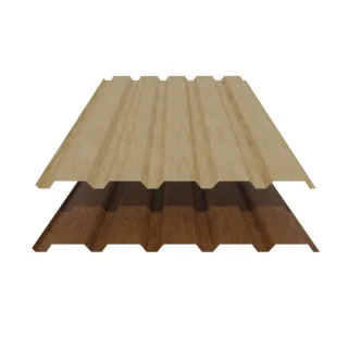Trapezblech 35/207 | Wand | 0,50 mm | Stahl | 35 µm Strukturpolyester