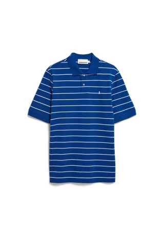 Armedangels - MAARIO STRIPES dynamo blue-broken white - Gr. - XXL